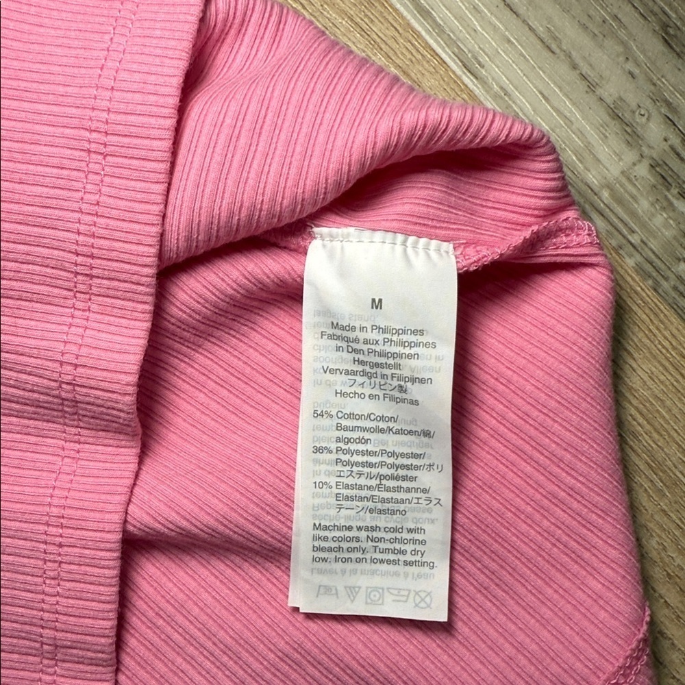 J. Crew Pink Ruffle Tank Top - Picture 5 of 5